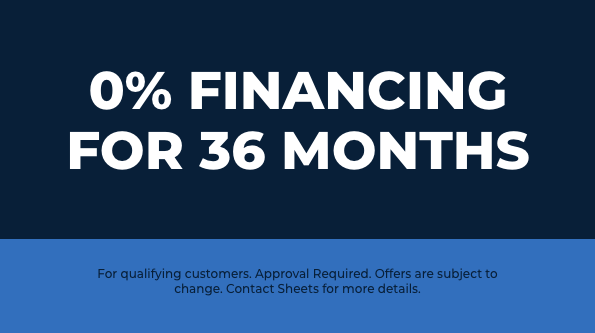 0% Financing