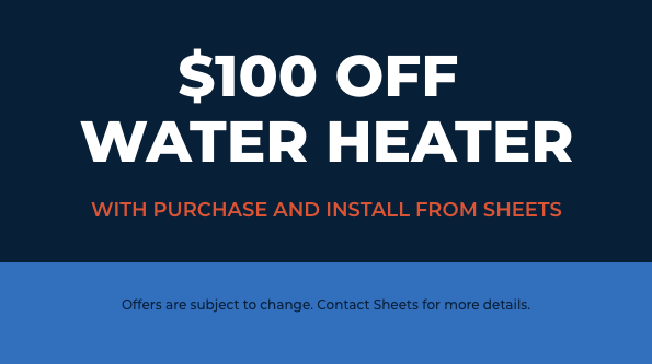$100 OFF Water Heater